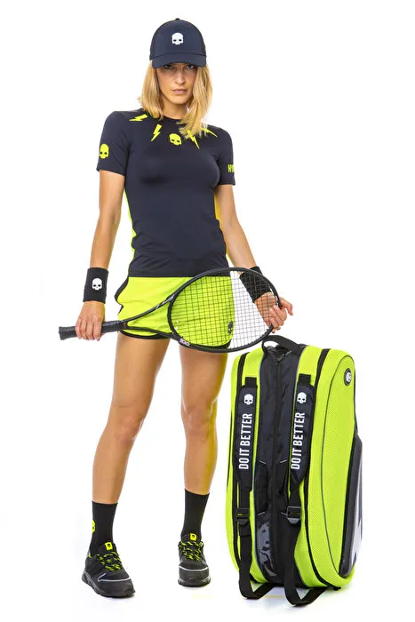 hydrogen-tech-storm-tee-woman-black-yellow-fluo-6 Hydrogen Tech Storm Tee Woman - black/yellow fluo