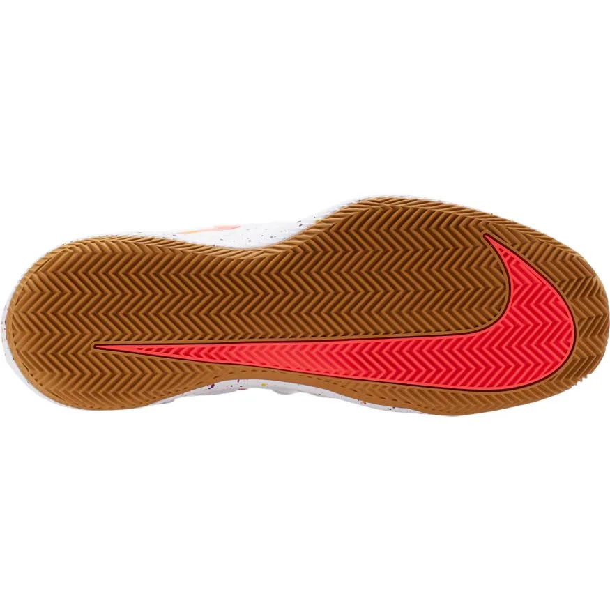 Nike Air Zoom Vapor X Clay - white/laser crimson