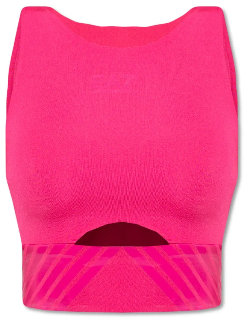16XDNlX911PdTW EA7 Woman Jersey Sport - raspberry sor