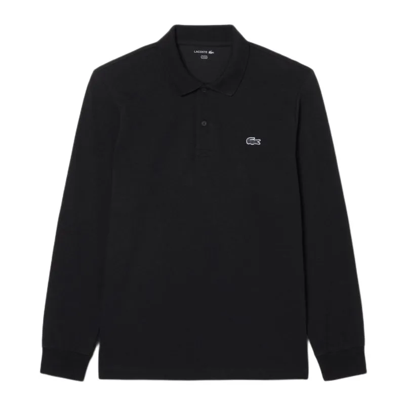 Lacoste Regular Fit Long Sleeved Cotton - black