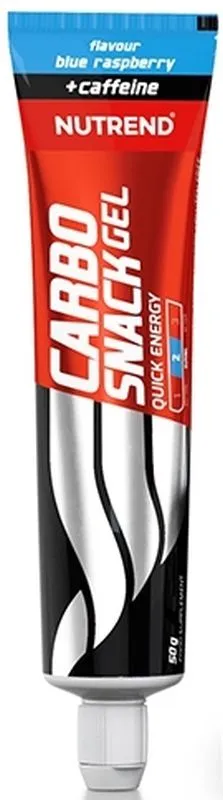  Nutrend CARBOSNACK GEL + caffeine - blue raspberry