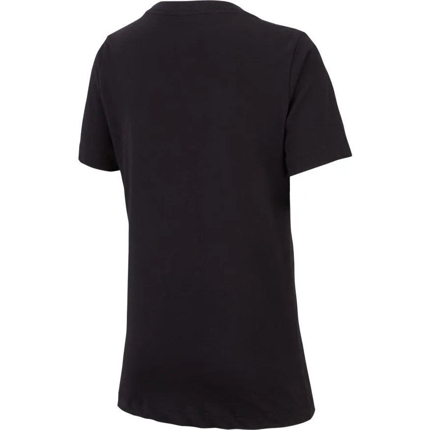 Nike B NSW Tee Just Do It Swoosh - black/volt