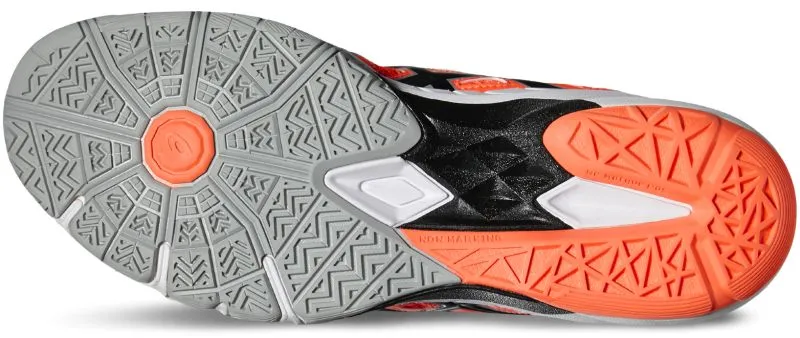  Asics Gel-Blade 5 - flash coral/black/mid grey