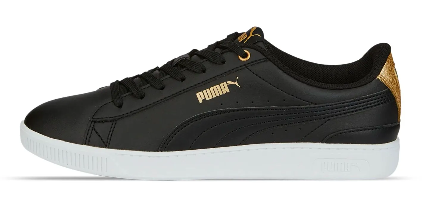 Puma Vikky v3 Distressed - black puma/black puma/gold