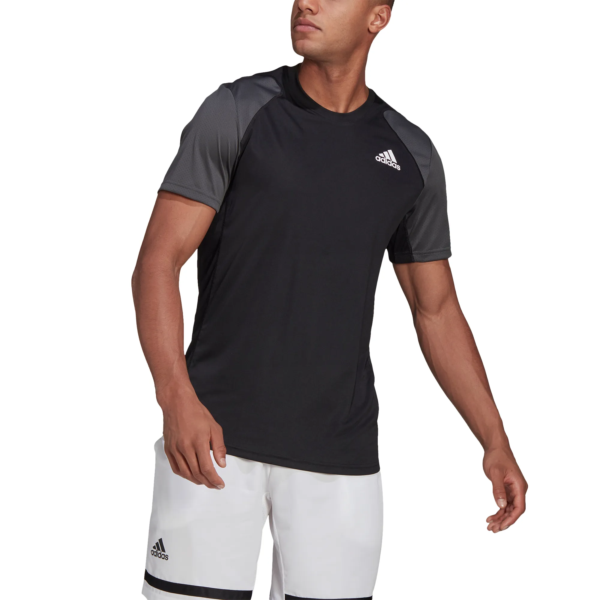 adidas-club-tee-m-black-grey-six-white-5 Adidas Club Tee M - black/grey six/white