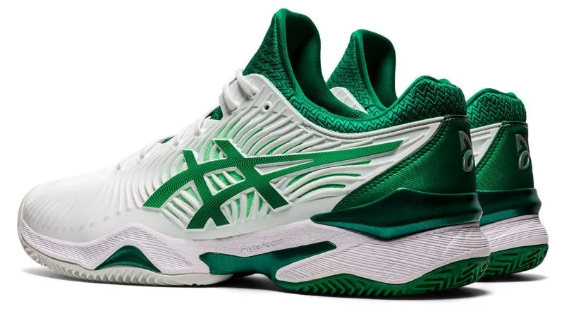 Asics Court FF Novak Clay - white/kale