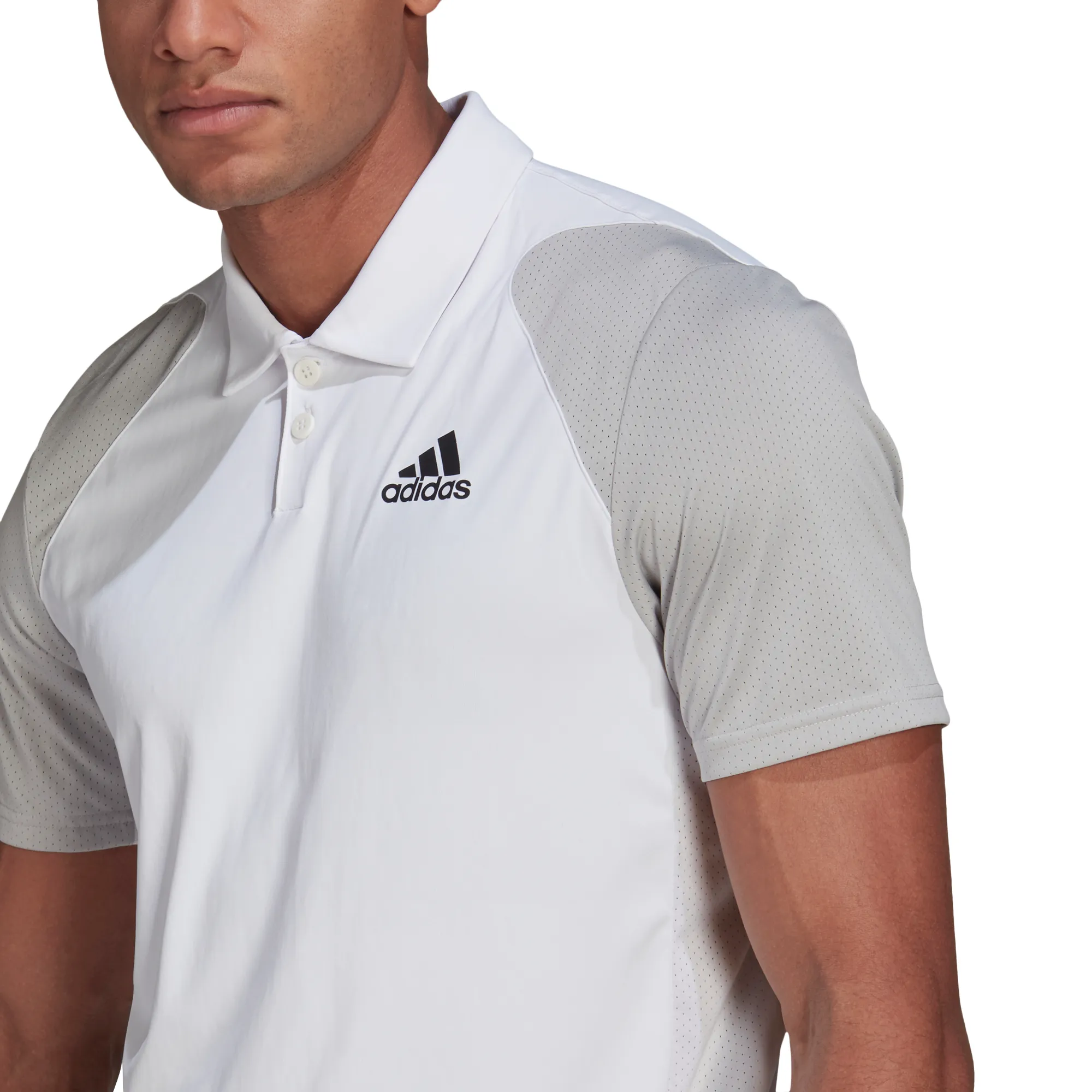 adidas-club-polo-m-white-grey-two-black-3 Adidas Club Polo M - white/grey two/black