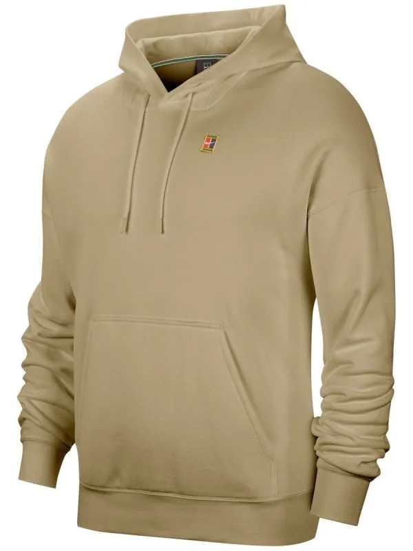 Nike Court Fleece Hoodie Heritage - parachute beige