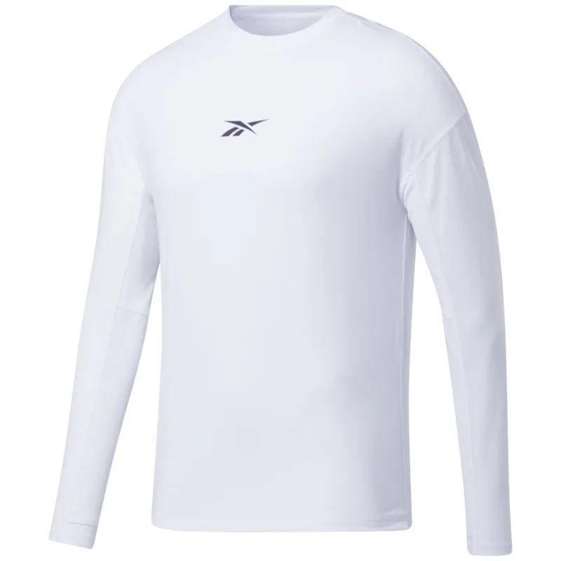 Reebok Les Mills Long Sleeve T-Shirt M - white Reebok Les Mills Long Sleeve T-Shirt M - white