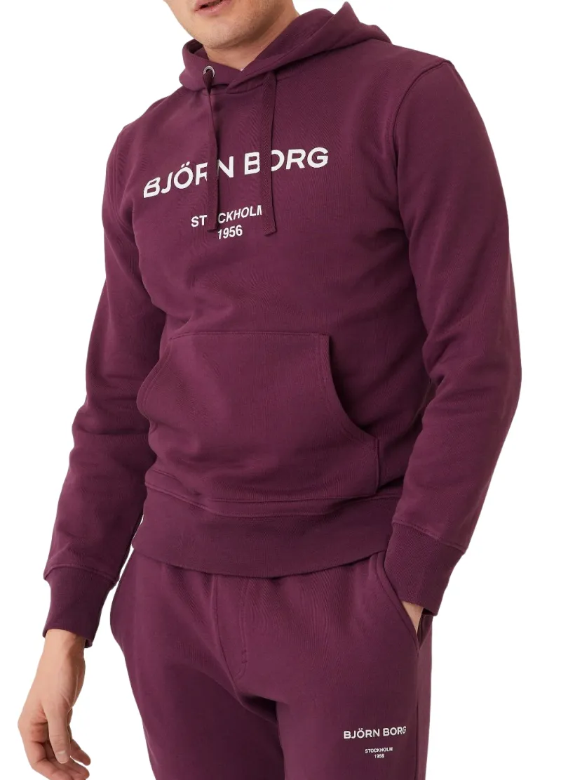 Björn Borg Hoodie - grape wine Björn Borg Hoodie - grape wine