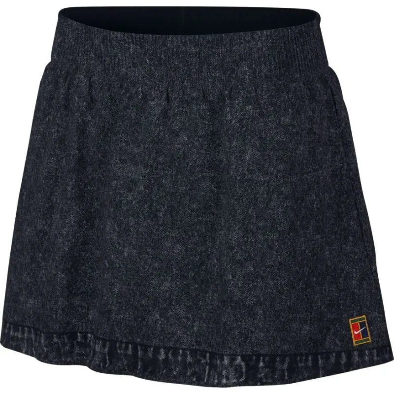 Nike Court Dry Slam Printed Skirt - black/white