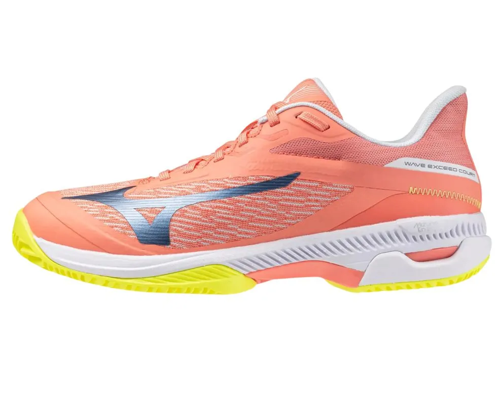 Mizuno Wave Exceed Court Padel - desert flower/wild wind/yellow jasper