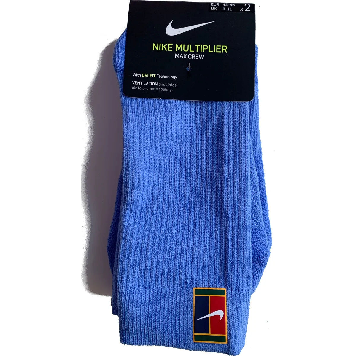 Nike Multiplier Crew 2PR Cushion - 2 pary/blue