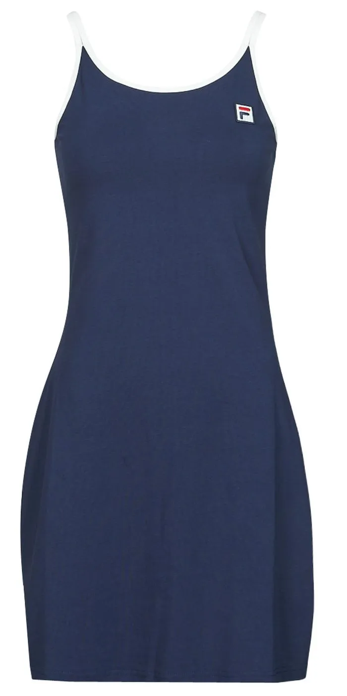 Fila Hope Spaghetti Strap Dress Women - black iris Fila Hope Spaghetti Strap Dress Women - black iris