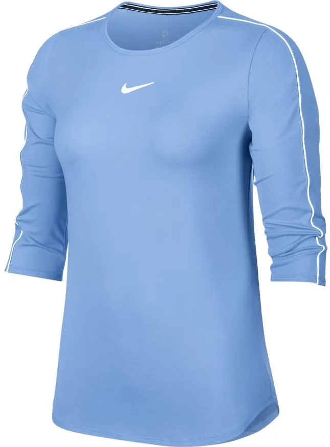 Nike Court Women 3/4 Sleeve Top - royal pulse/white/white/white