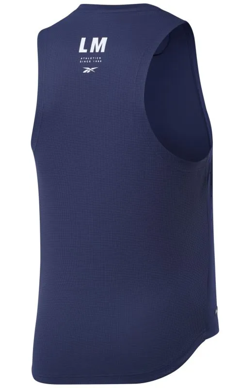Reebok Les Mills Knit Tank Top M - vector navy
