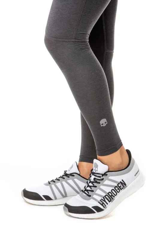 hydrogen-printed-leggings-woman-black-melange-4 Hydrogen Printed Leggings Woman - black melange