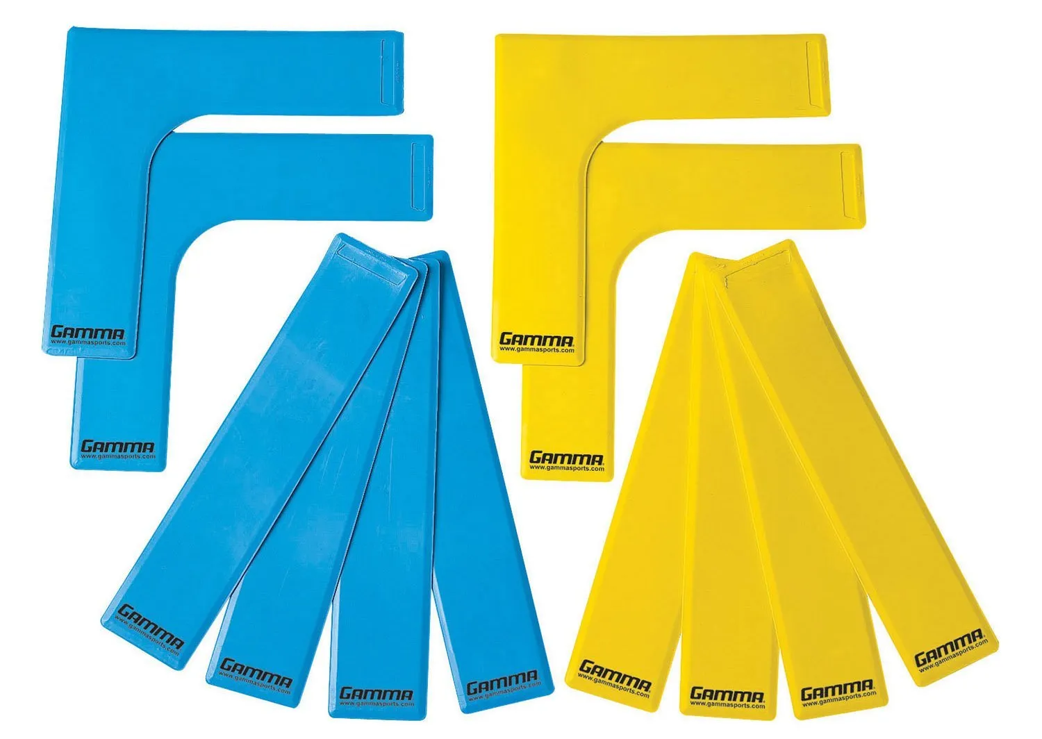 Gamma Court Marker Lines and Corners