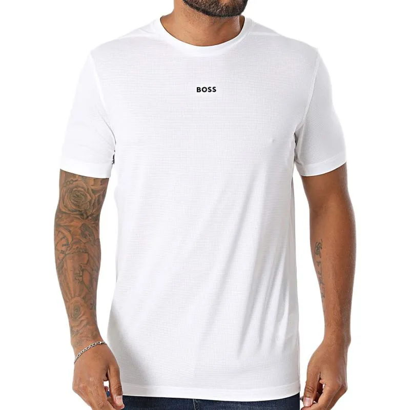 BOSS Slim Fit Active - white BOSS Slim Fit Active - white