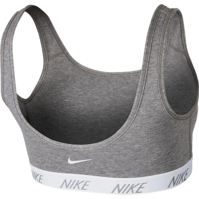 nike-classic-soft-bra-carbon-heather-anthracite-white-2 Nike Classic Soft Bra - carbon heather/anthracite/white