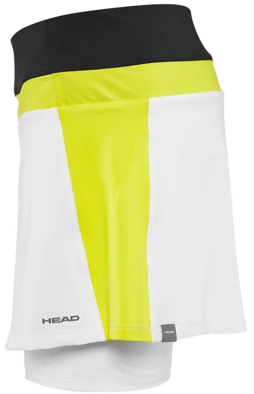 head-emma-skort-white-yellow-3 Head Emma Skort - white/yellow