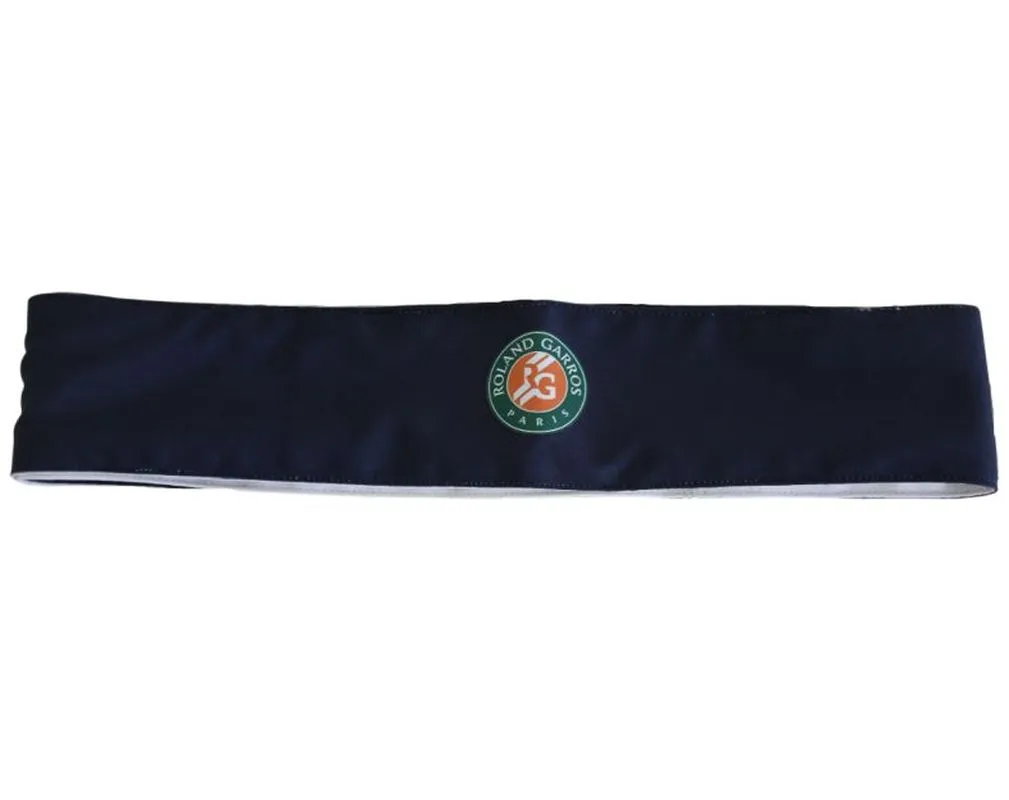 Roland Garros Performance Bandana - navy/white
