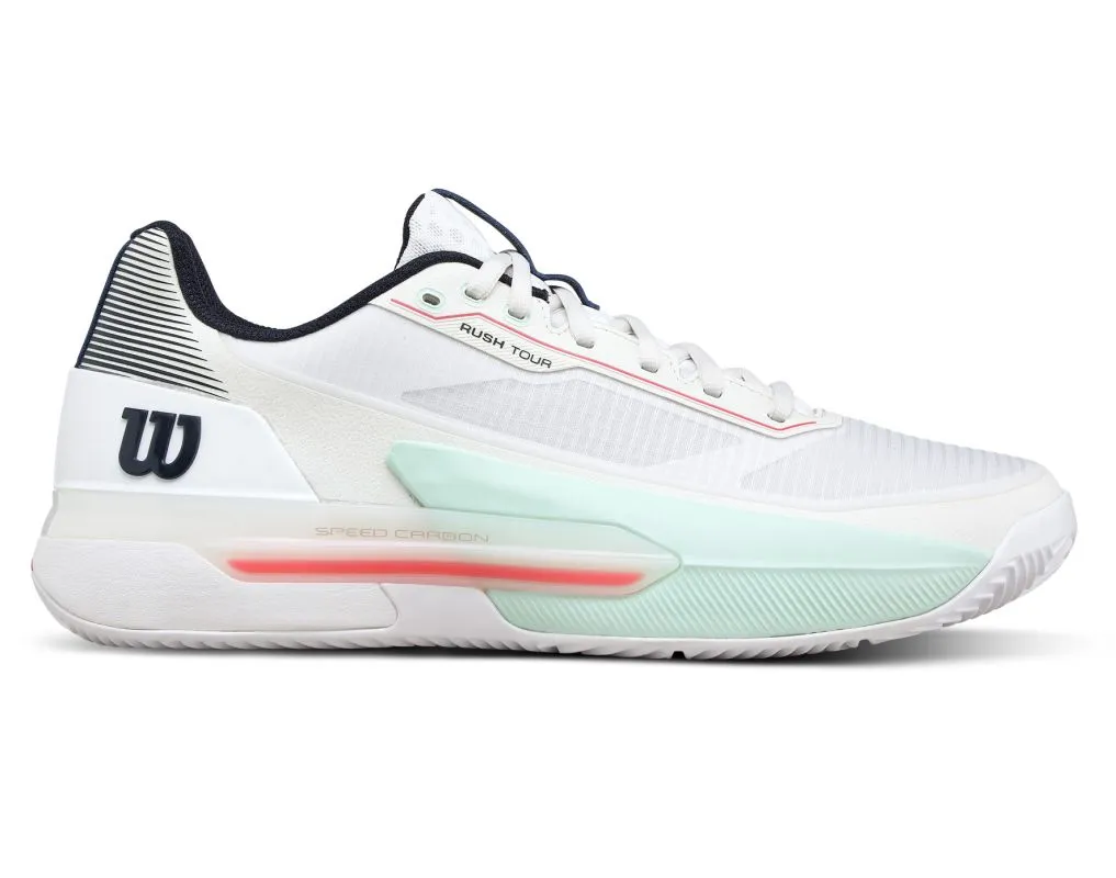 Wilson Rush Tour 5 Clay - white/bay/fiery core