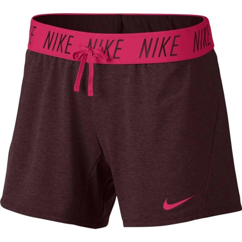 Nike Dry Short Attak TR5 - burgundy crusch/htr/rush pink