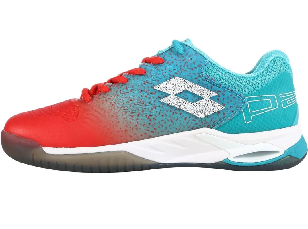 Lotto Superrapida 100 - grenadine red/all white/blue bird