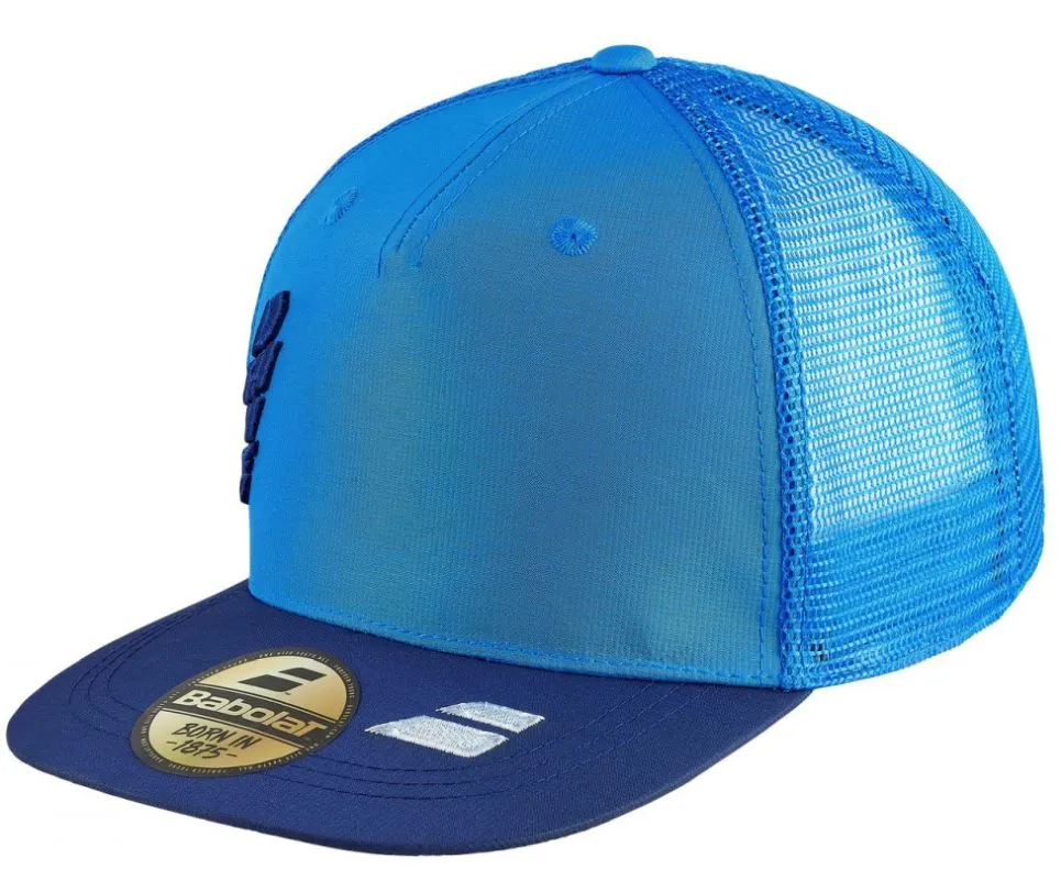 babolat-basic-trucker-cap-drive-blue-1 Babolat Basic Trucker Cap - drive blue