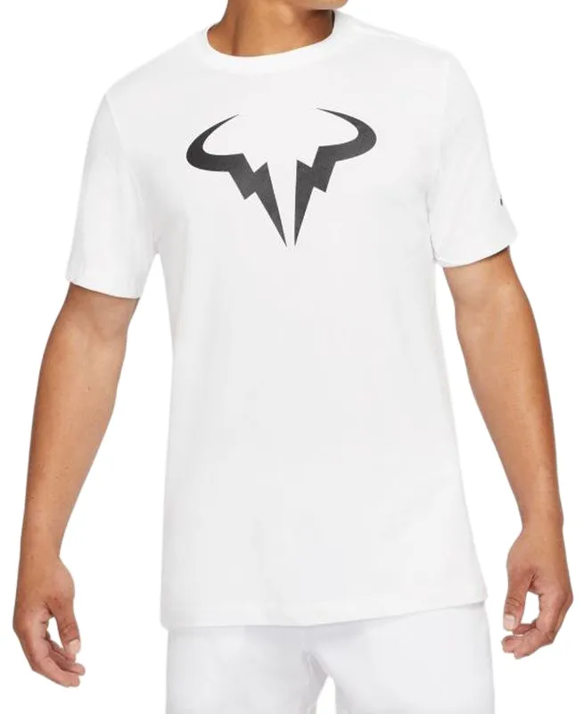 Nike Court Dri-Fit Tee Rafa M - white/black Nike Court Dri-Fit Tee Rafa M - white/black