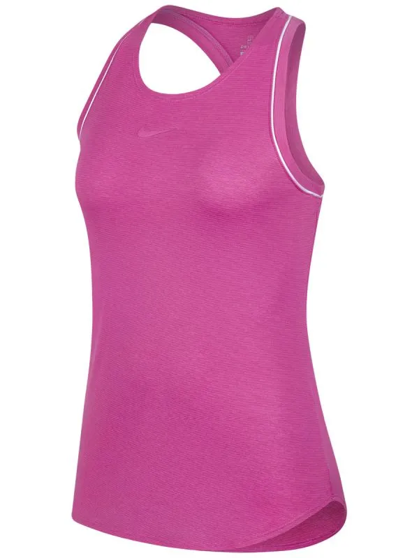 Nike Court Dry Tank - active fuchsia/white/active fuchsia