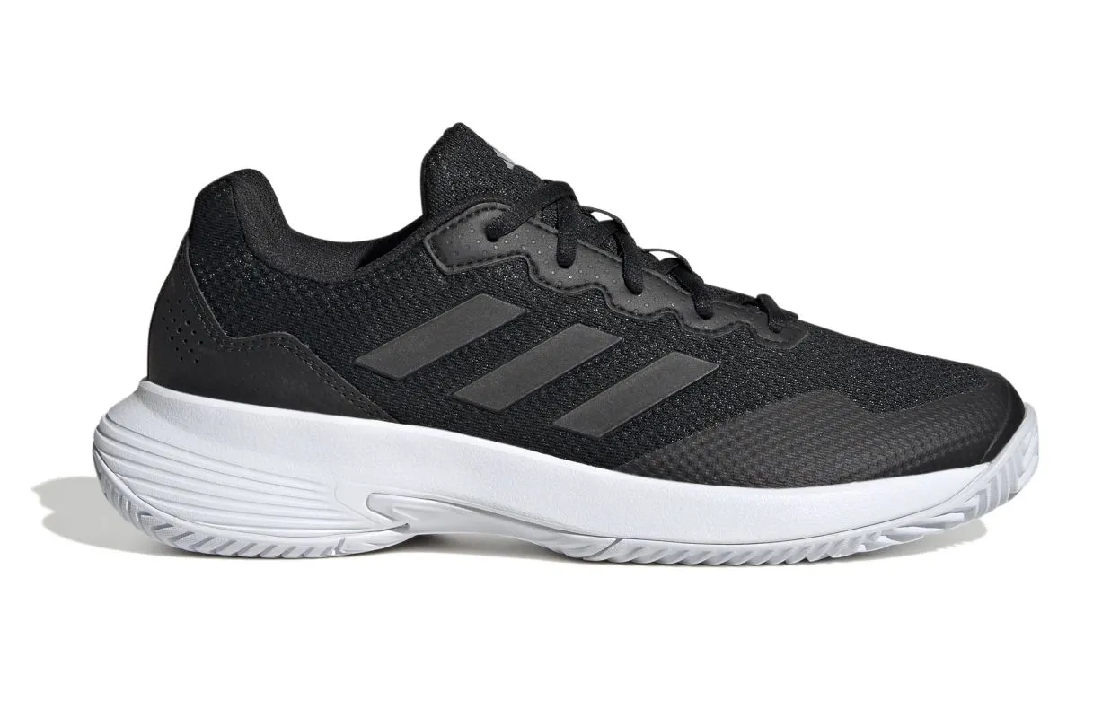 Women’s shoes Adidas GameCourt 2 W - core black/core black/silver metallic - Black