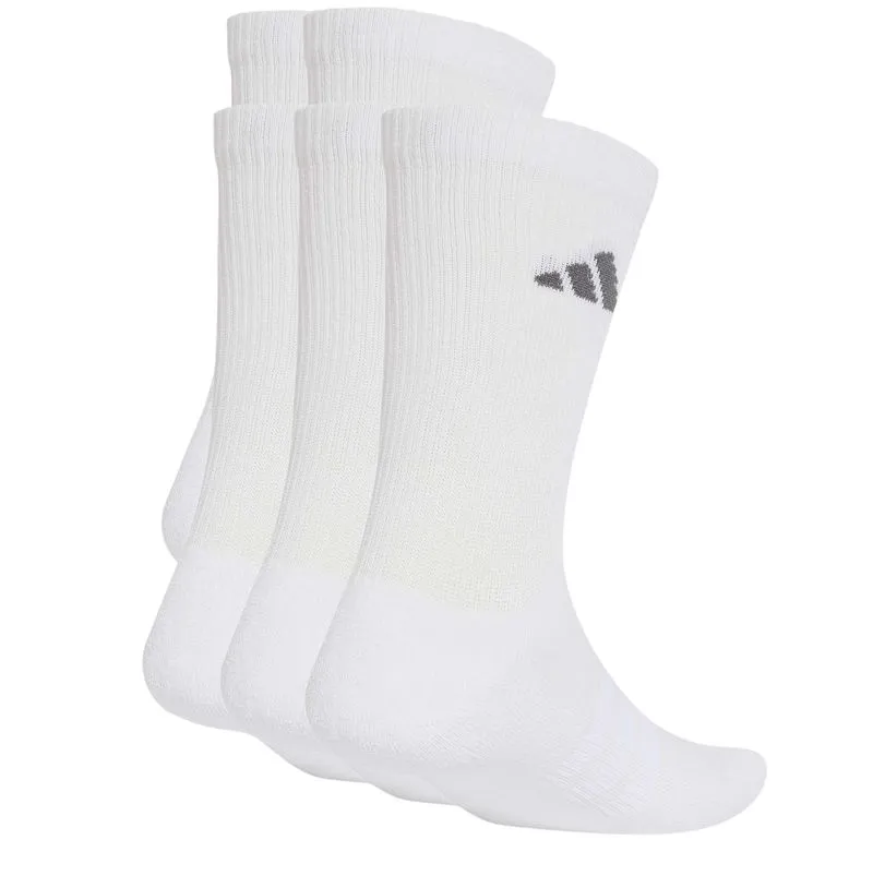 Adidas Essentials Cushioned Crew 5P - white/grey five