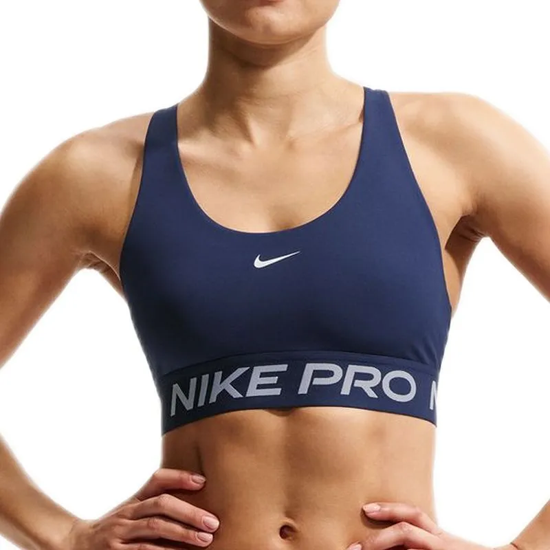 Nike Pro 365 Light Support Non Padded Sports - midnight navy/white Nike Pro 365 Light Support Non Padded Sports - midnight navy/white