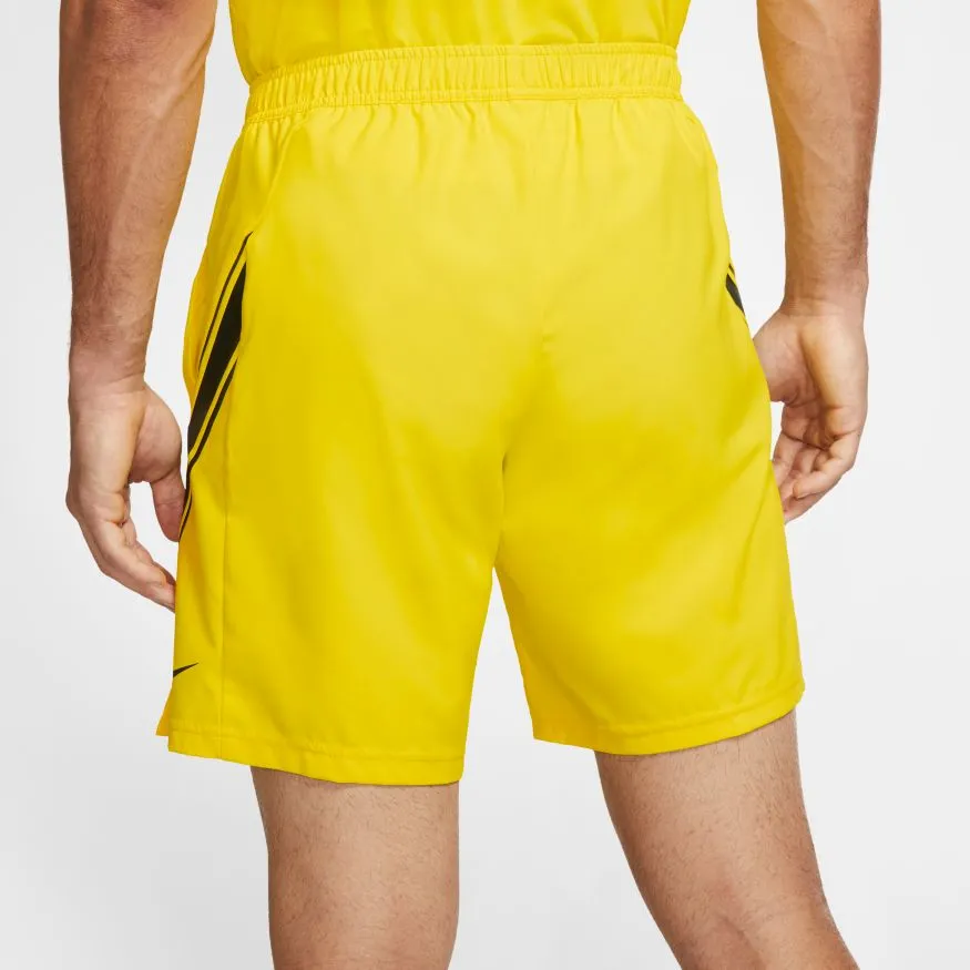 Nike Court Dry 9in Short - opti yellow/off noir/off noir