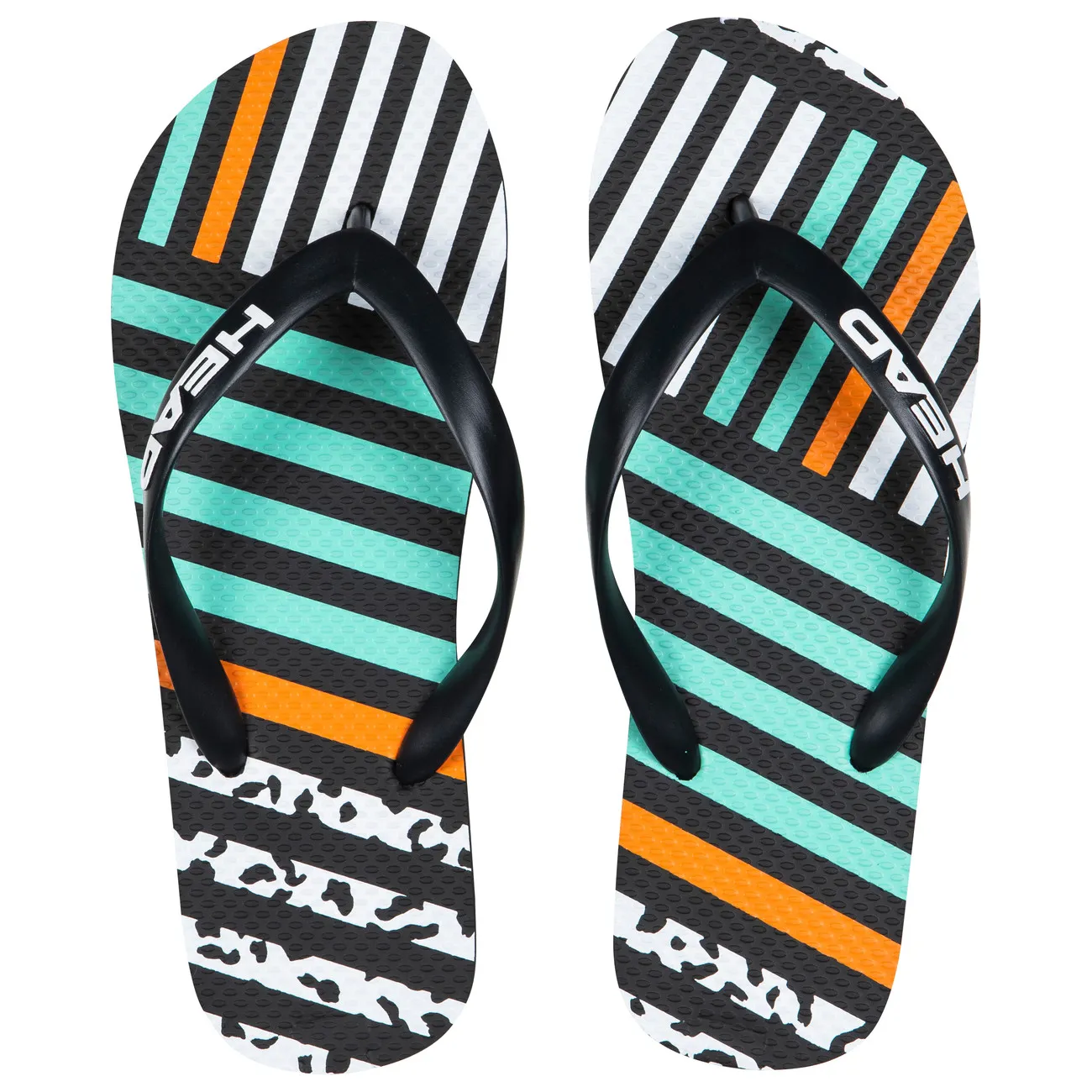 head-beach-slippers-black-print-vision-1 Head Beach Slippers - black/print vision