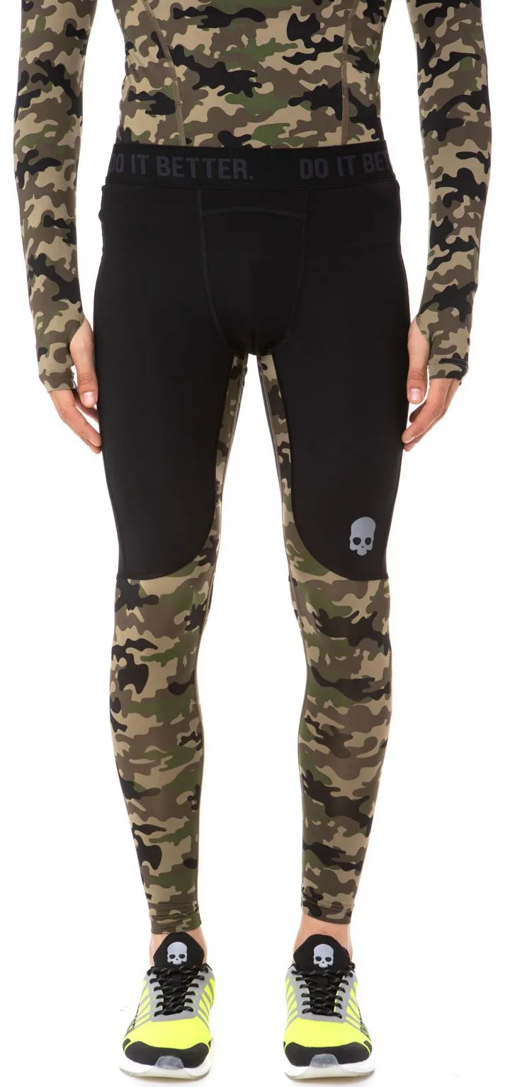 Hydrogen Printed Leggings Man - camouflage