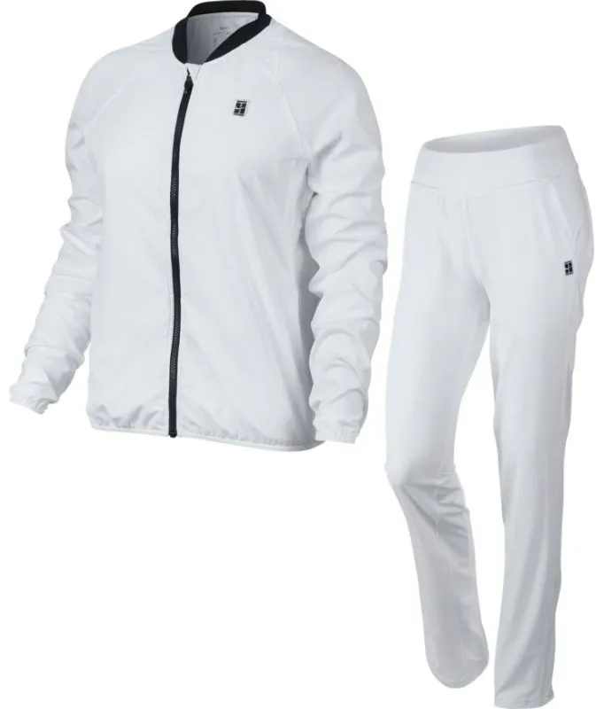 Nike Court Woven Warm Up - white/black