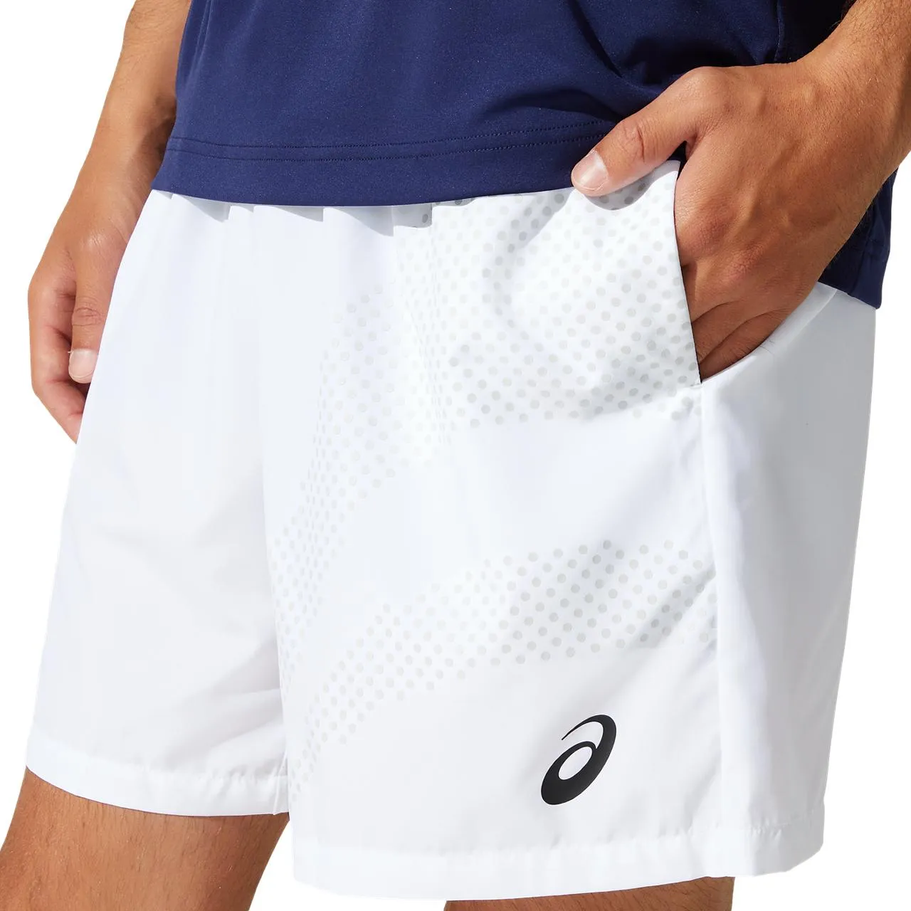Asics Court M GPX Short - brilliant white Asics Court M GPX Short - brilliant white