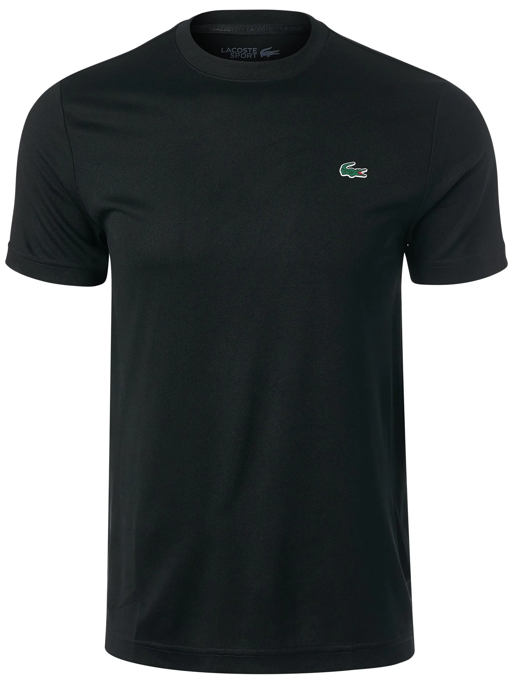 Lacoste Men's SPORT Breathable Piqué T-shirt - black