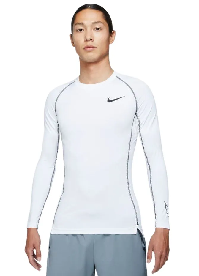 DD1990-100-PHSFM001YT5H7kg0iposE Nike Pro Dri-Fit Tight Top LS M