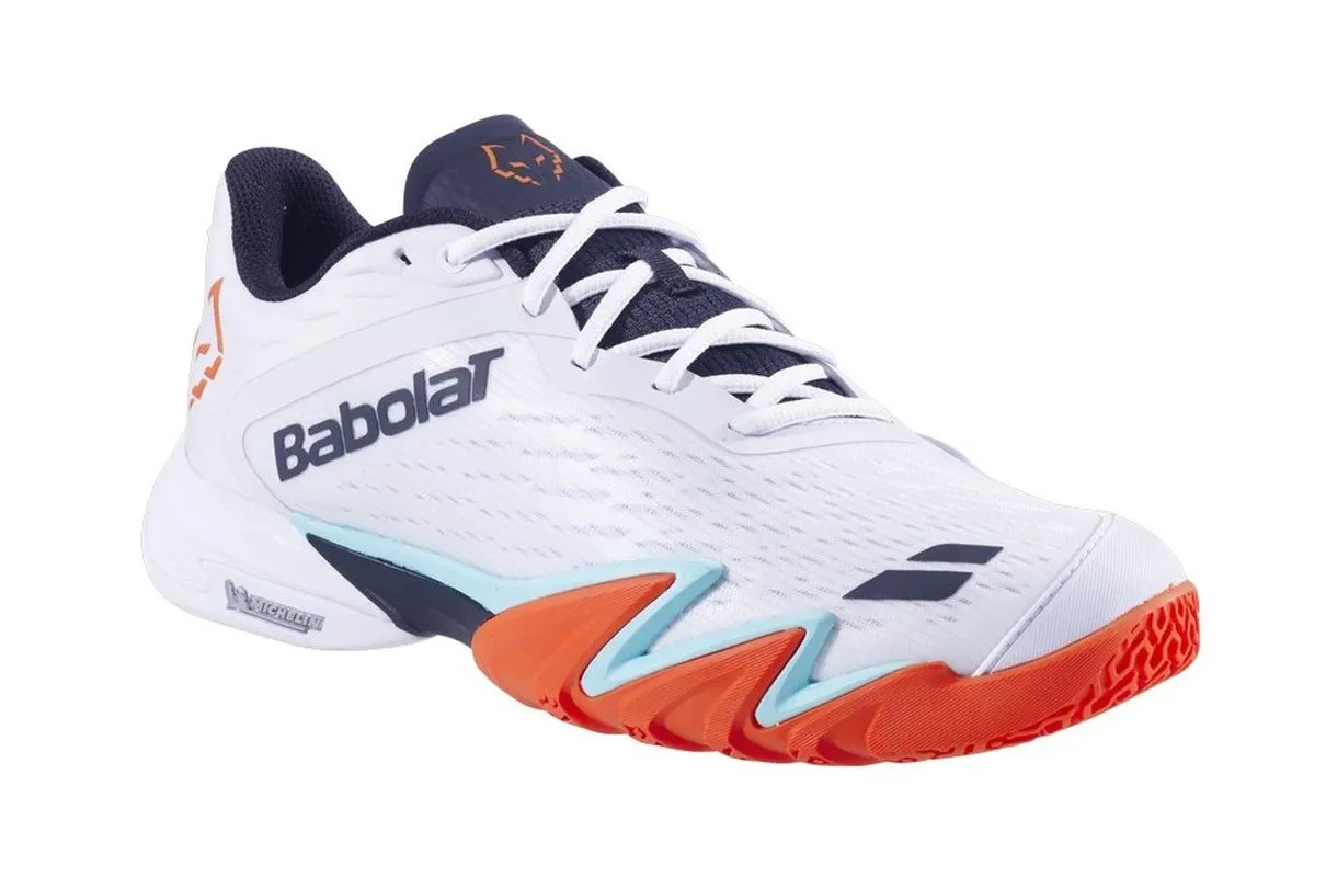 Babolat Premura 3 Lebron - white/orange Babolat Premura 3 Lebron - white/orange