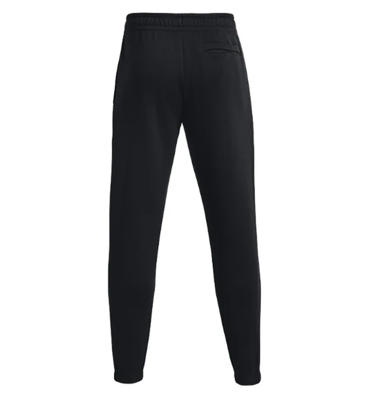 Under Armour Men's UA Essential Fleece Joggers - black/white