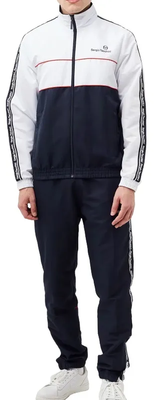 Sergio Tacchini Nastro Tracksuit - navy/white