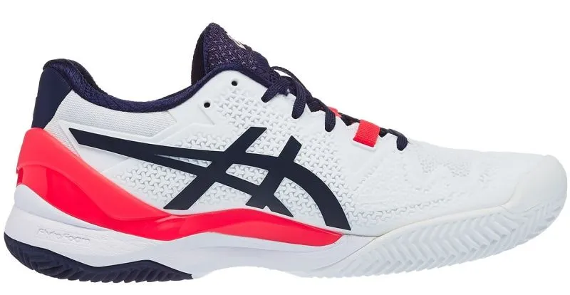 Asics Gel-Resolution 8 Clay W - white/peacoat