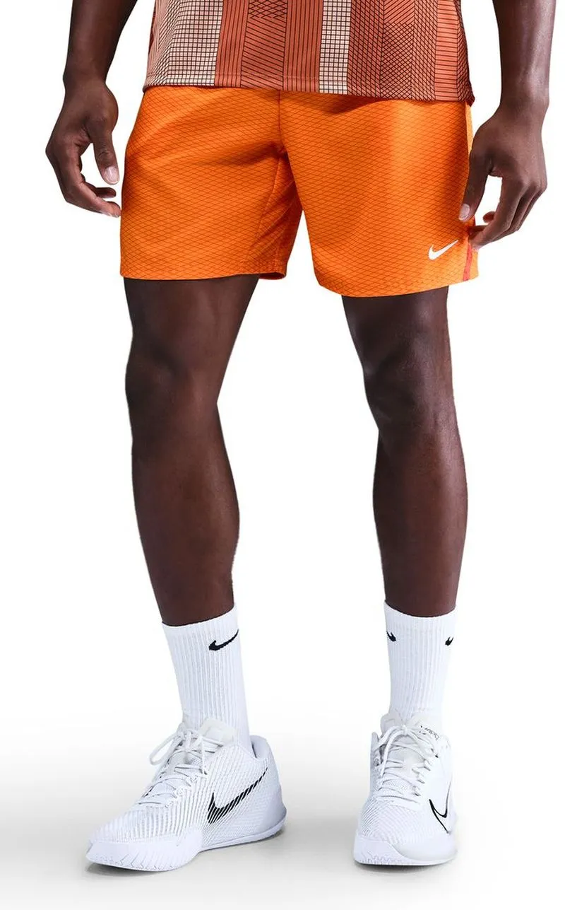 Nike Court Victory Dri-Fit 7in Tennis - bright ceramic/campfire orange/white Nike Court Victory Dri-Fit 7in Tennis - bright ceramic/campfire orange/white