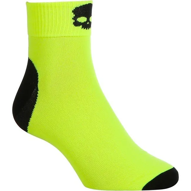 Hydrogen Box Performance Short Socks - 2 pary/black/yellow fluo