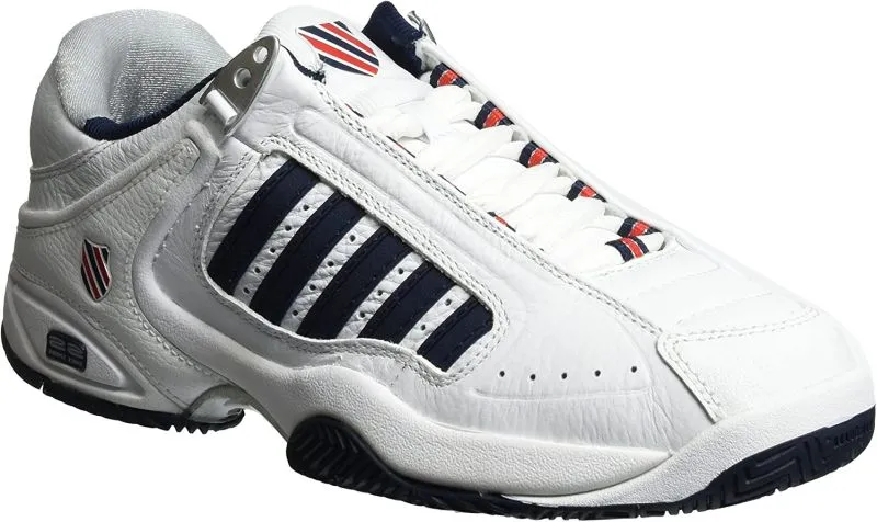 K-Swiss Defier RS Men - white/dress blue/fiery red