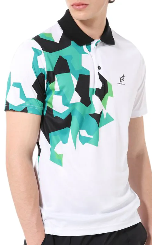 Australian Polo Ace Camo Jungle Print - bianco Australian Polo Ace Camo Jungle Print - bianco